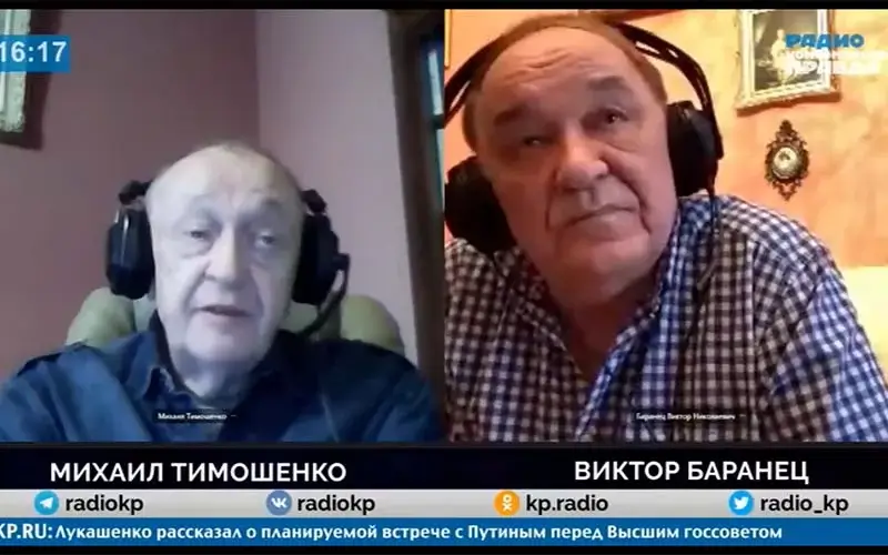 Виктор Баранец и Михаил Тимошенко обсудили петицию российских военнослужащих об увеличении финансирования